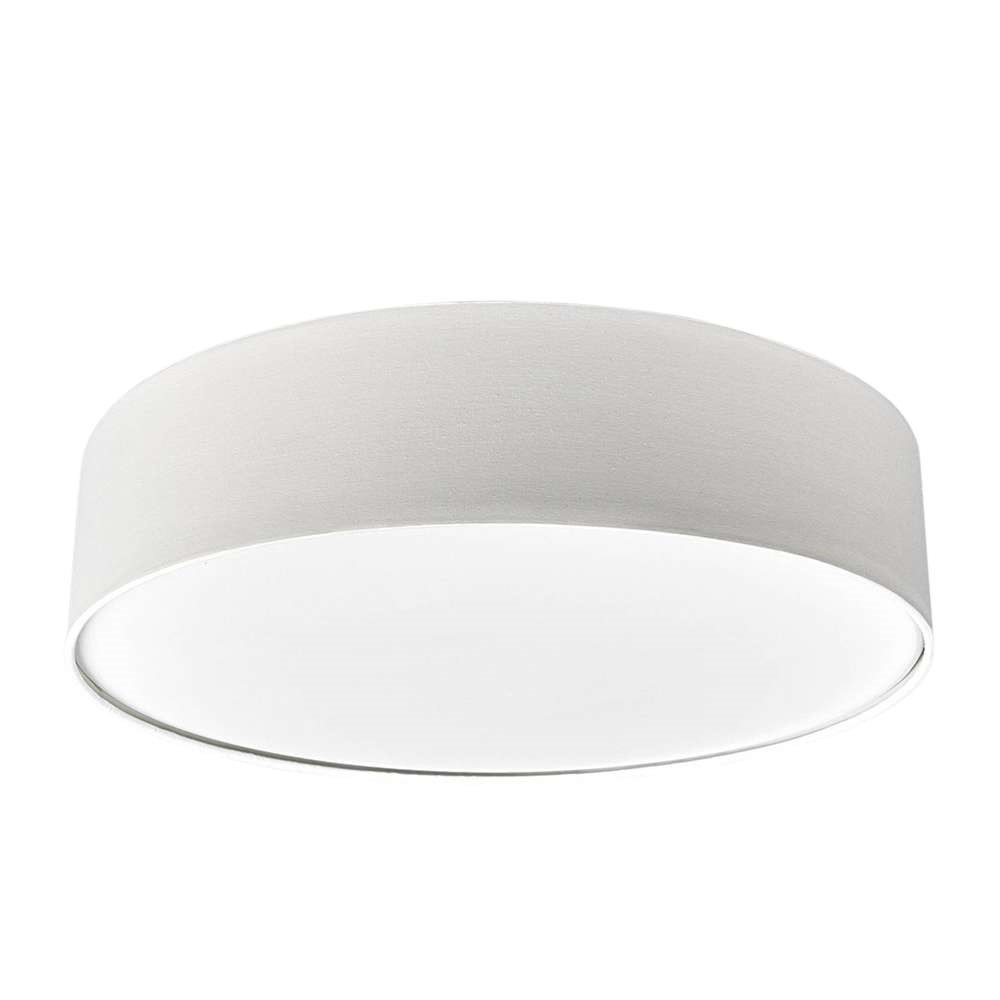 Lindby – Sebatin Plafond Ø50 Cream/White/Nickel