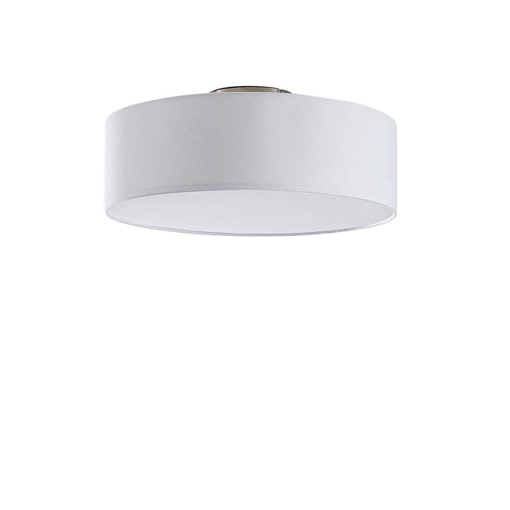 Lindby Sebatin Loftlampe Ø40 White/Nickel