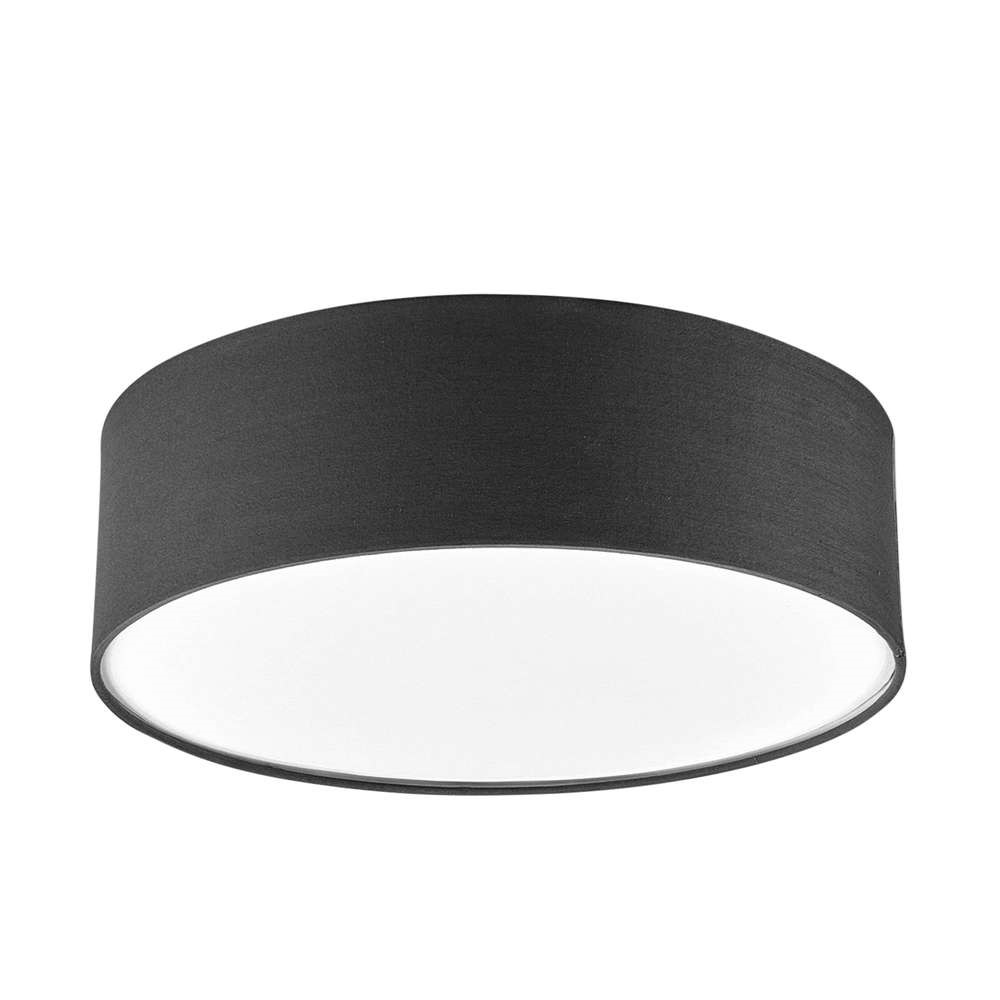 Lindby – Sebatin Plafond Grey/White/Nickel Lindby