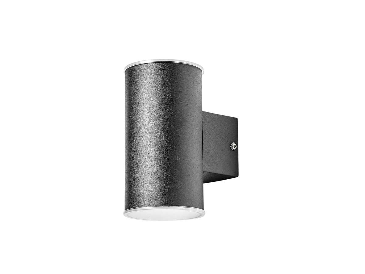 Lindby – Morena 2 LED Utomhus Vägglampa Black Lindby