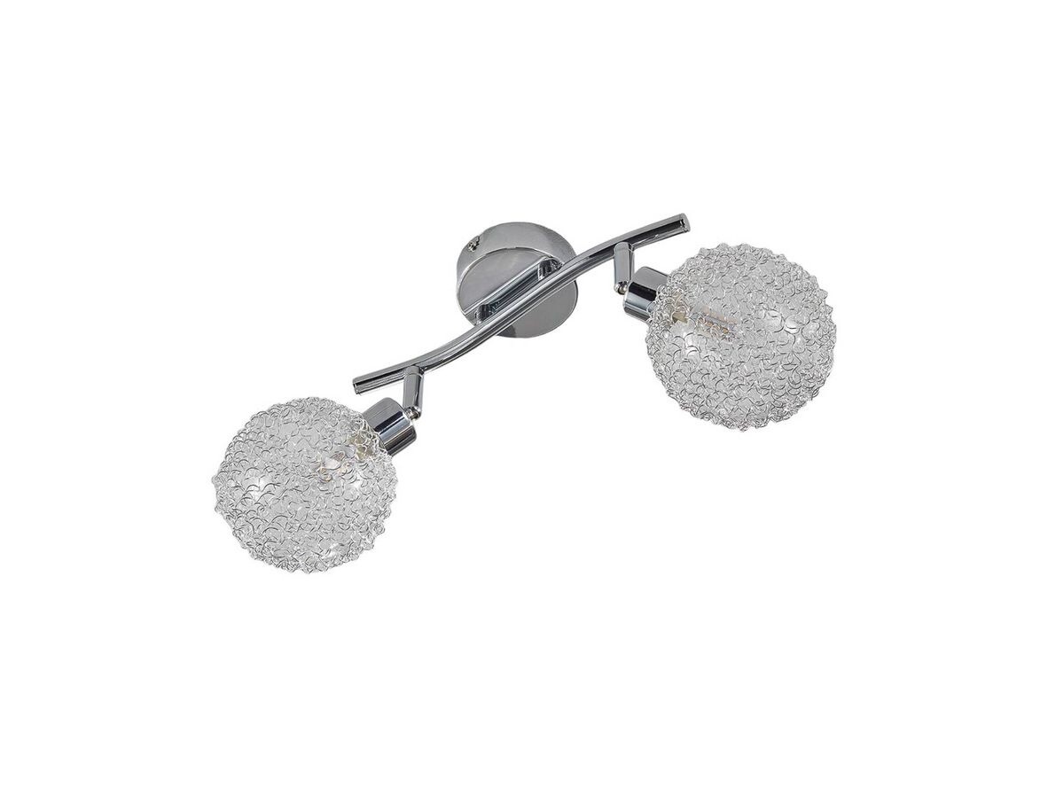 Lindby – Ticino 2 Plafond Silver/Chrome