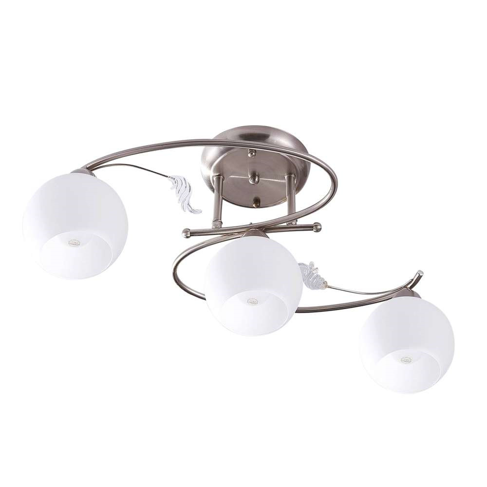 Lindby Svean 3 Loftlampe White/Nickel