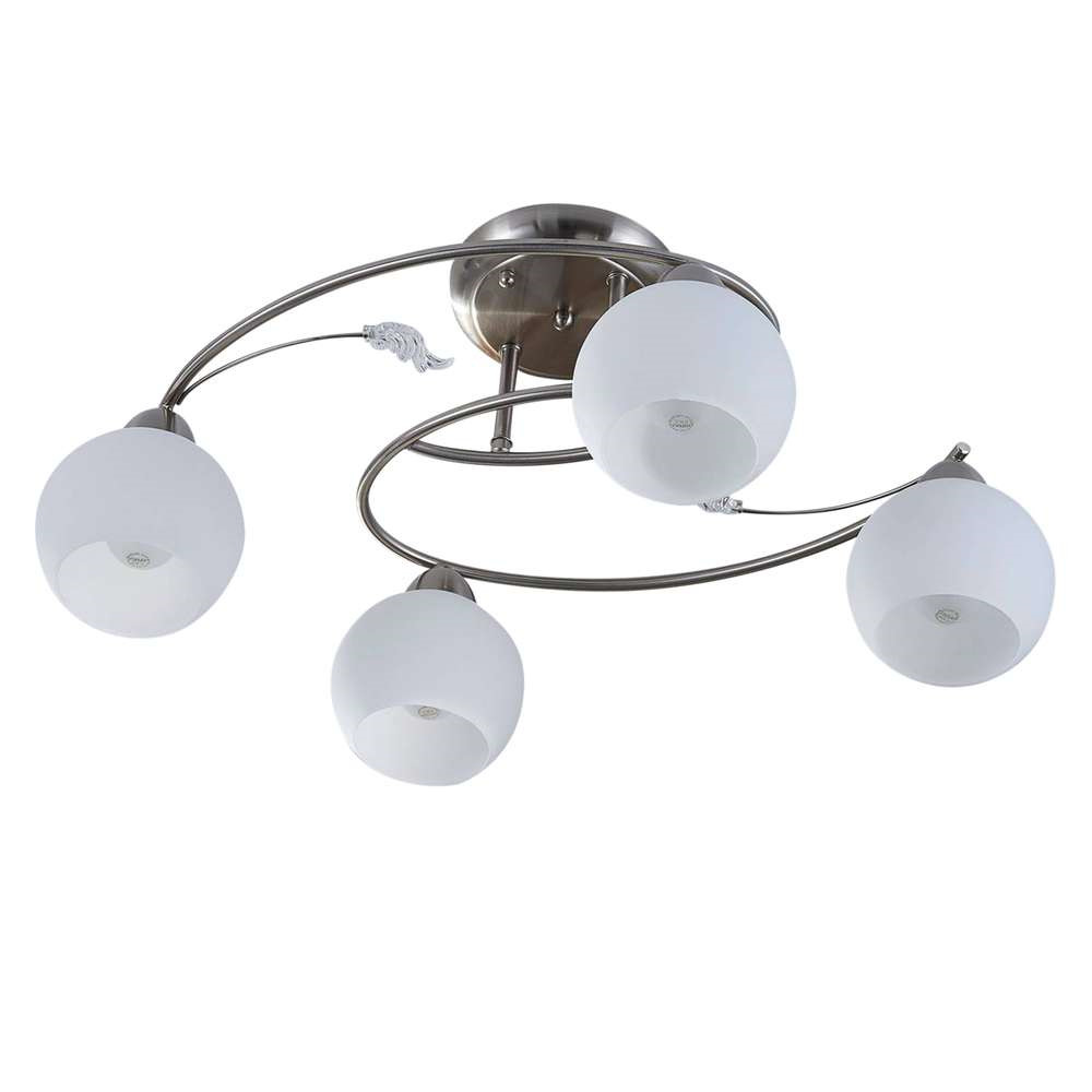 Lindby Svean 4 Loftlampe White/Nickel