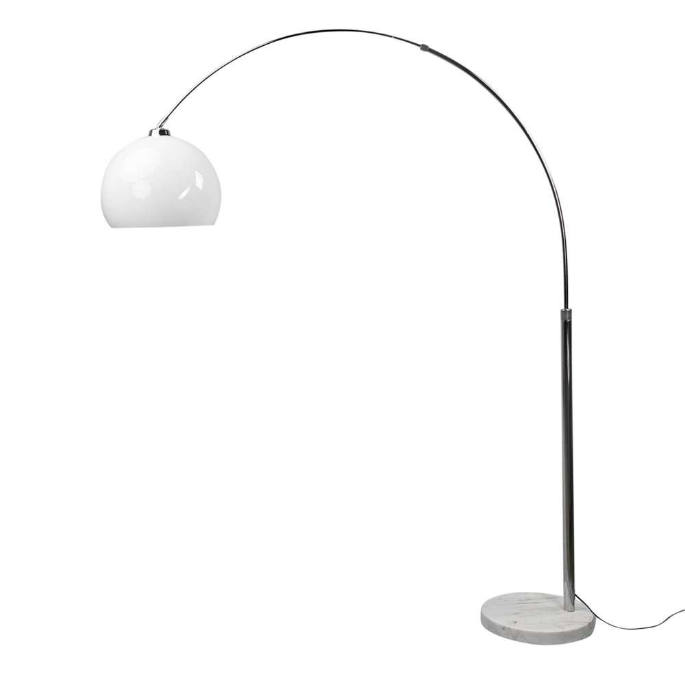 Lindby Fjella Gulvlampe White/Chrome