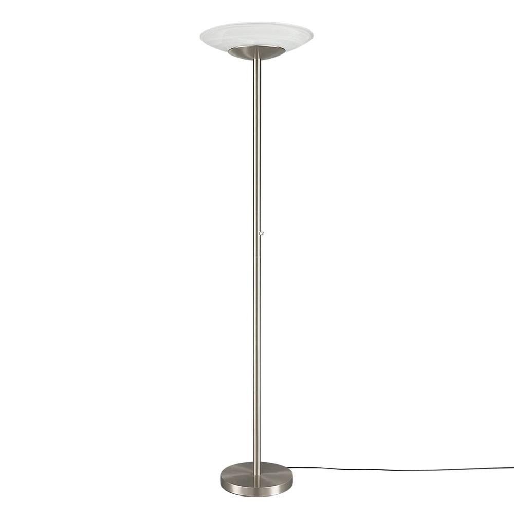 Lindby – Ragna Golvlampa White/Nickel