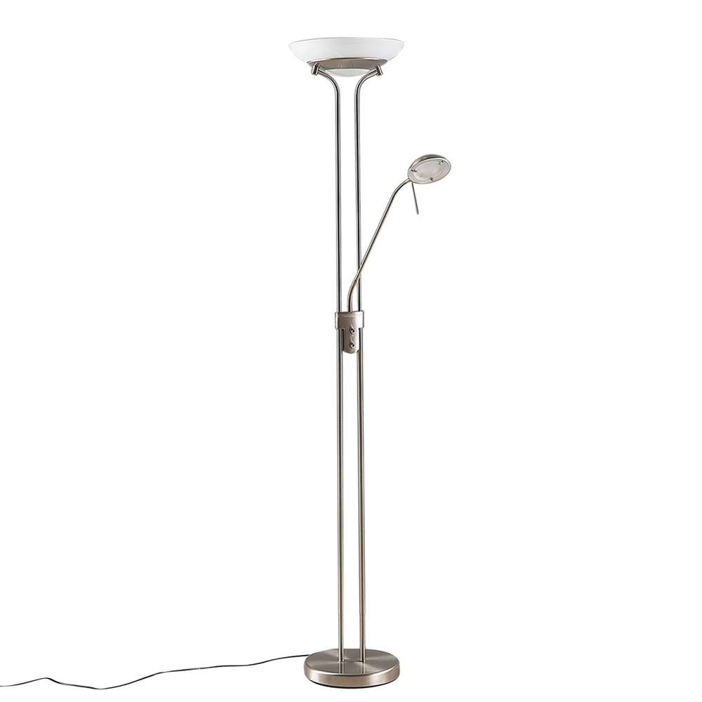 Lindby – Yveta Golvlampa Nickel/White