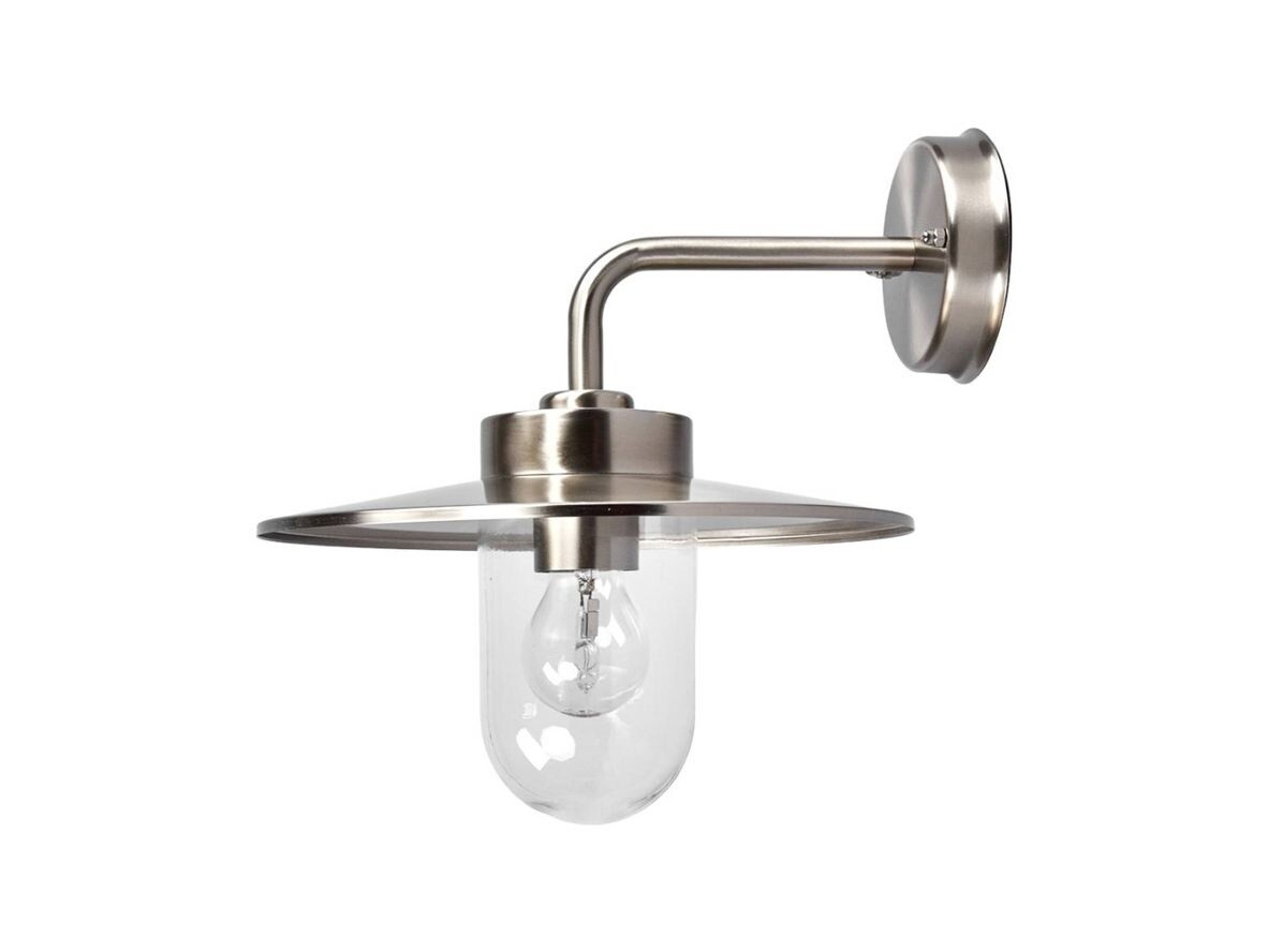 Lindby – Joscha Utomhus Vägglampa Stainless Steel Lindby