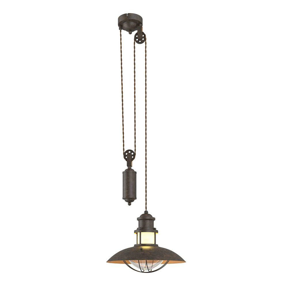 Lindby – Louisanne Adjustable Taklampa Brown