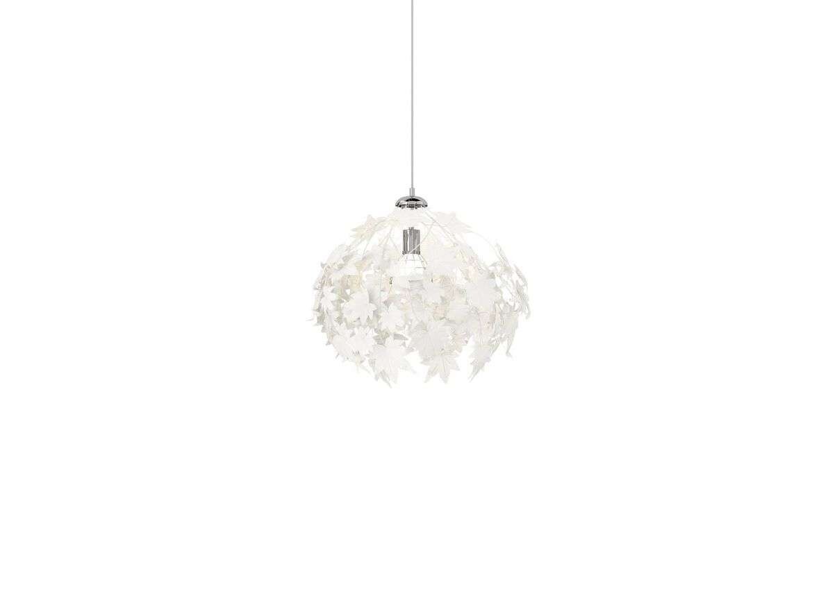 Lindby – Maple Taklampa Ø38 White/Chrome