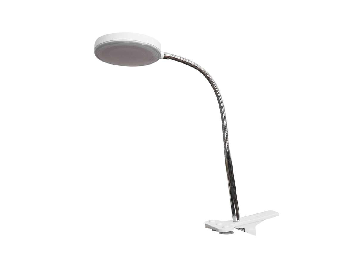 Lindby – Milow LED Klämlampa Chrome/White