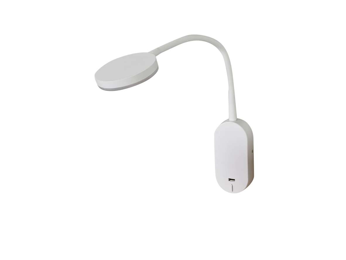 Lindby – Milow LED Vägglampa USB White