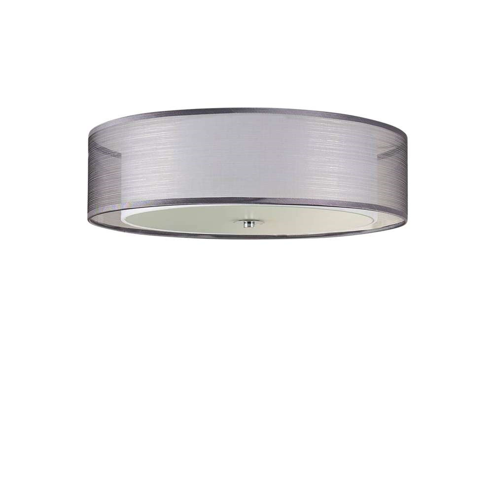 Lindby Tobia Loftlampe Grey/White/Chrome