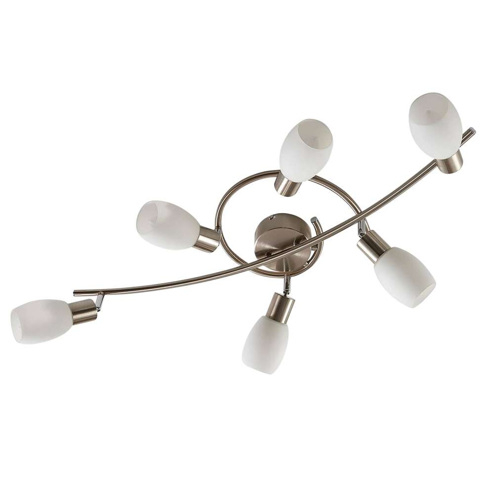 Lindby Arda Loftlampe Whie/Nickel