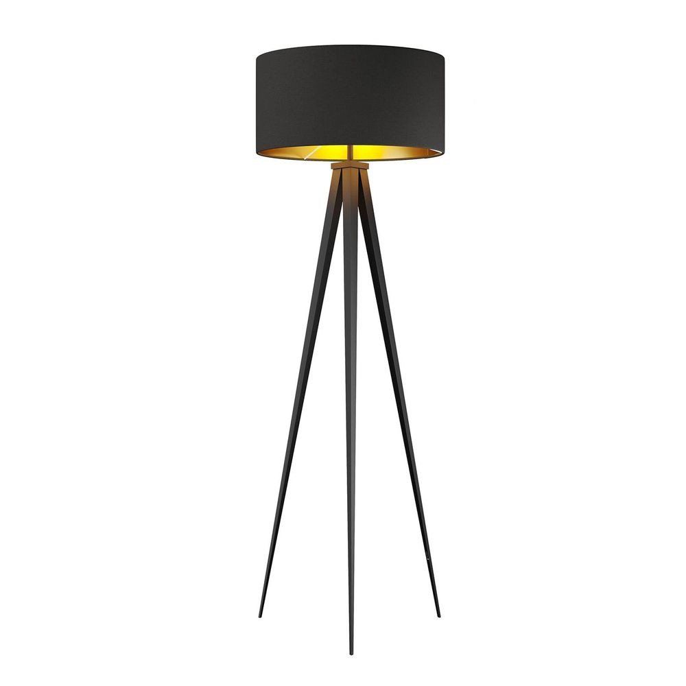 Lindby – Benik Golvlampa Black/Gold