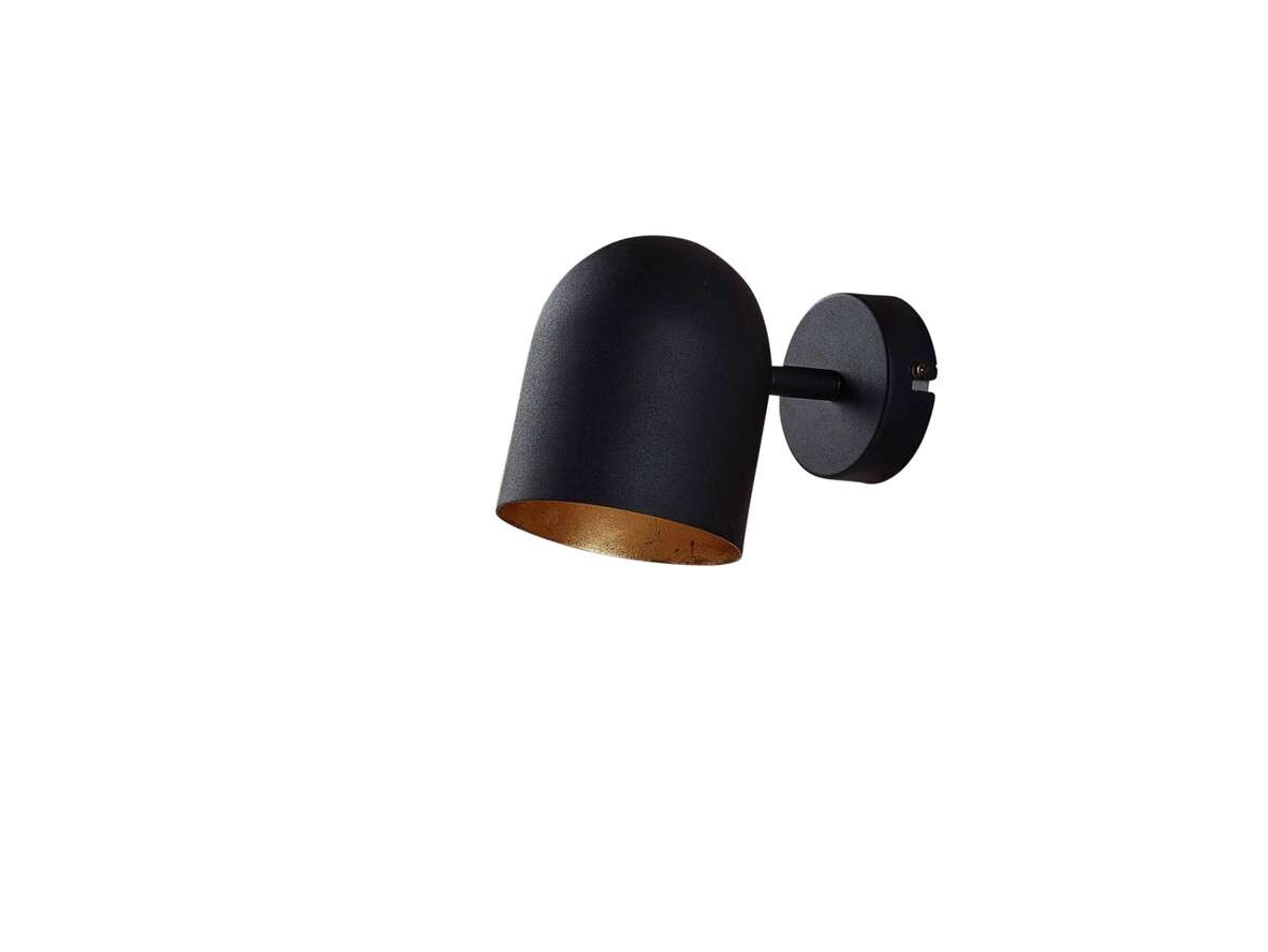 Lindby – Morik LED Vägglampa Black/Gold