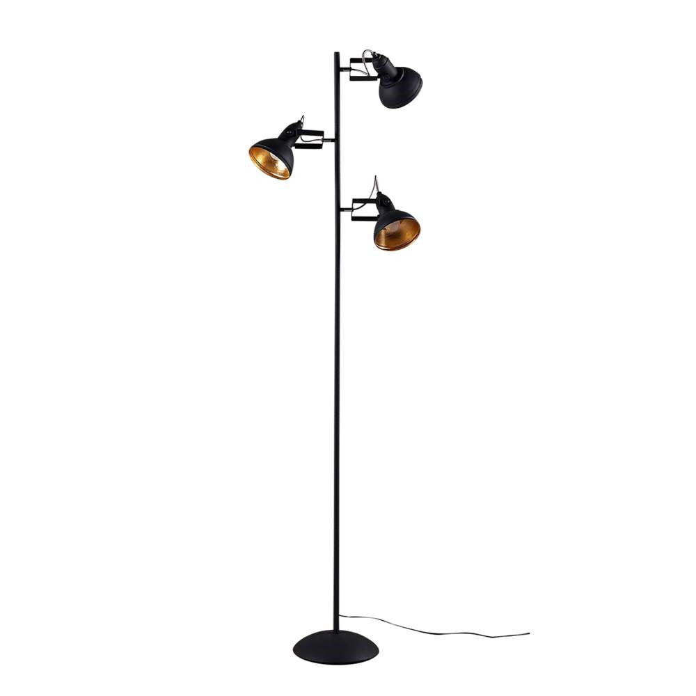 Lindby – Lilly Golvlampa Black/Gold