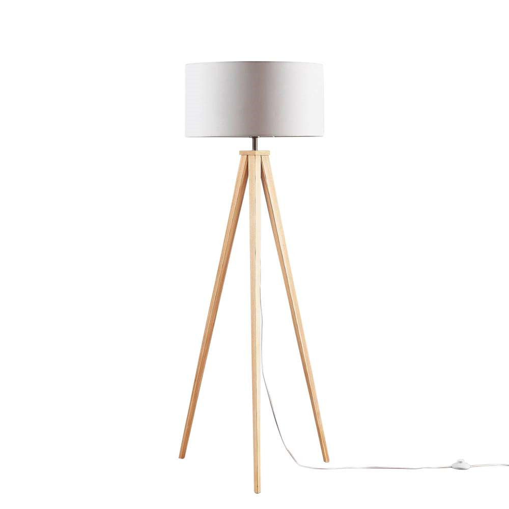 Lindby Mya Gulvlampe White/wood