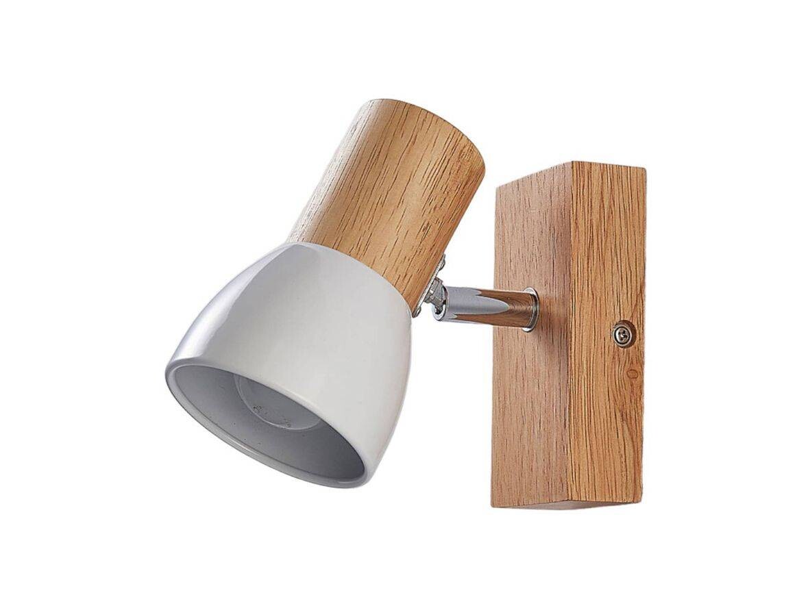 Lindby - Thorin Wall Lamp Light Wood/White