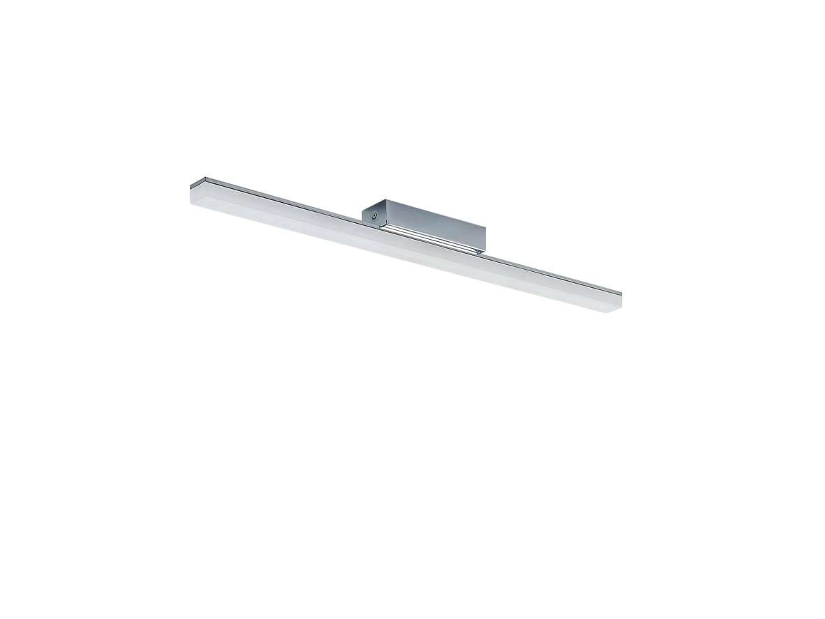 Lindby – Levke LED PlafondIP44 Chrome/White