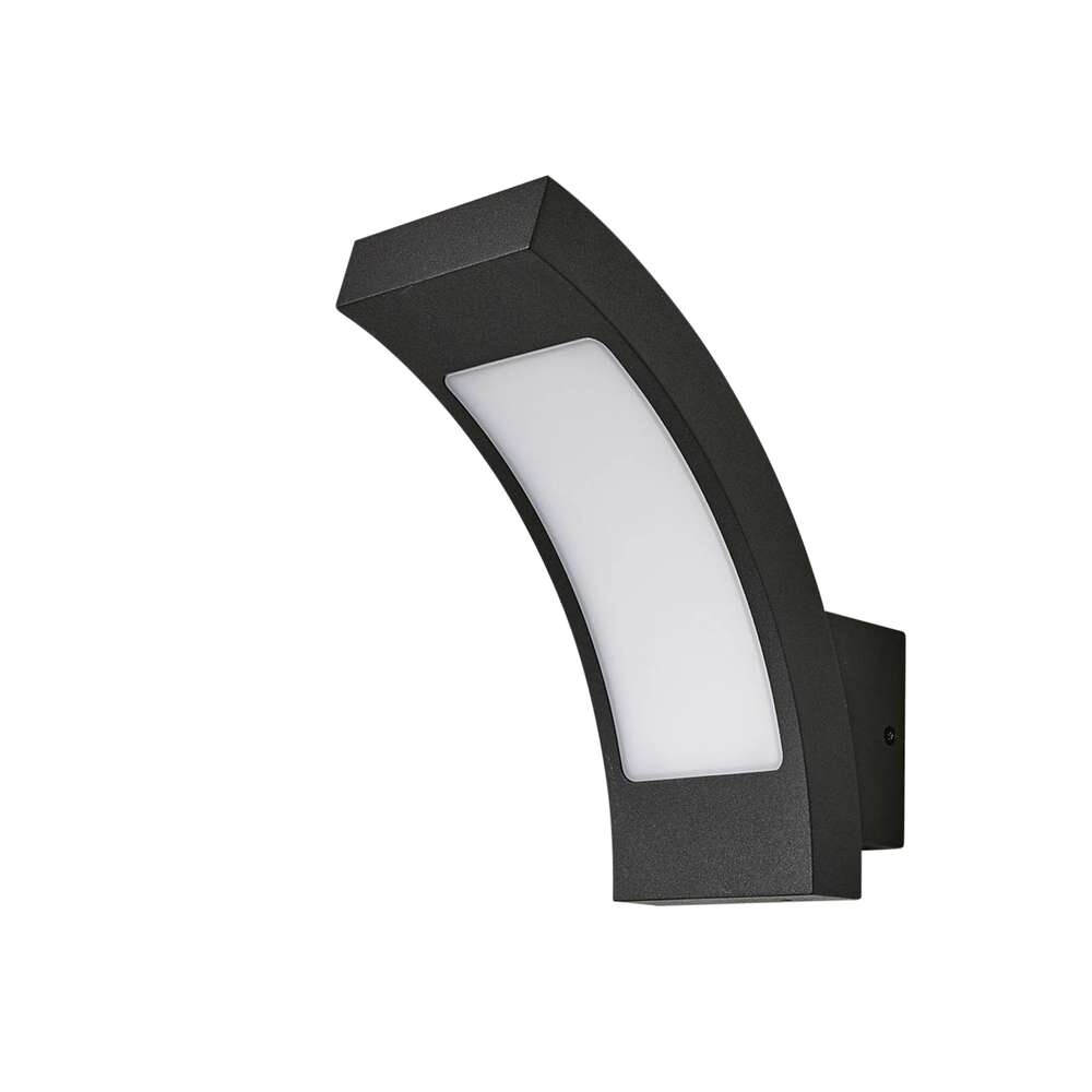 Lucande - Juvia LED Außen Wandleuchte Graphite