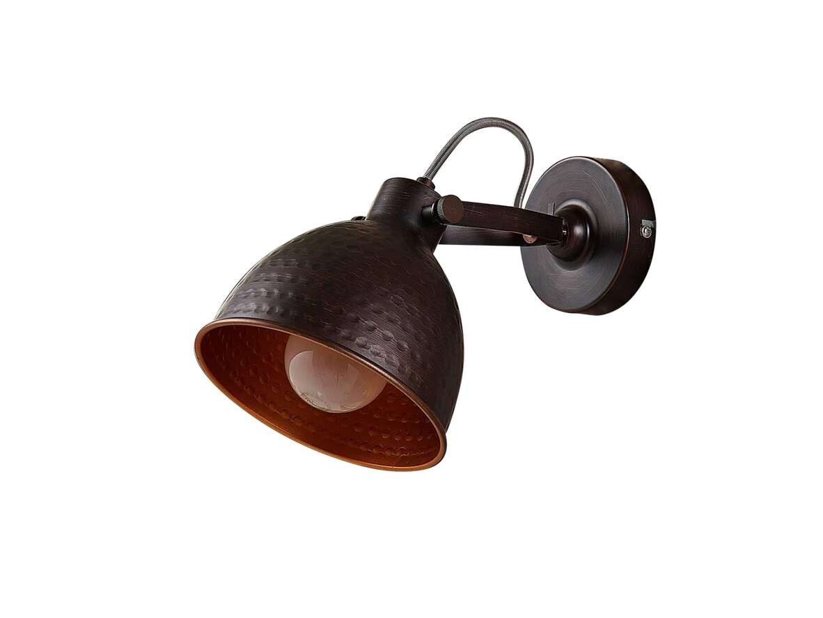 Lindby – Mirielle Vägglampa Antique Brown/Orange