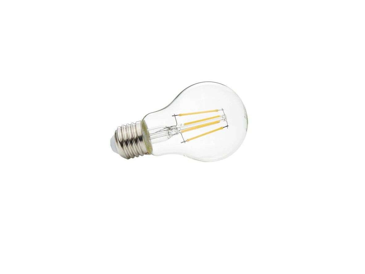 Lindby – Päronlampa LED 4W (470lm) Filament E27 Clear Lindby