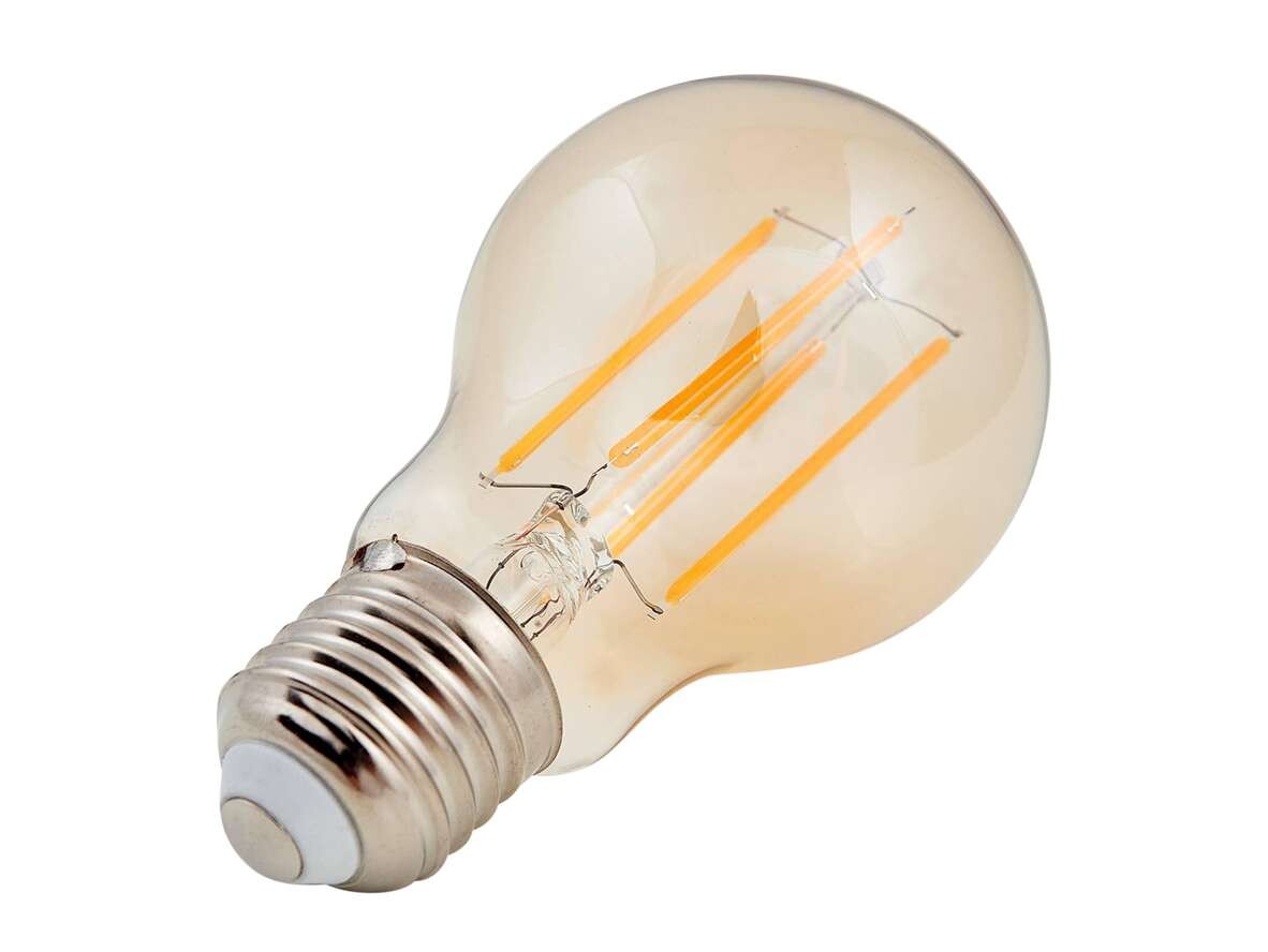 Lindby – Päronlampa LED 6W (500lm) Filament E27 Amber Lindby