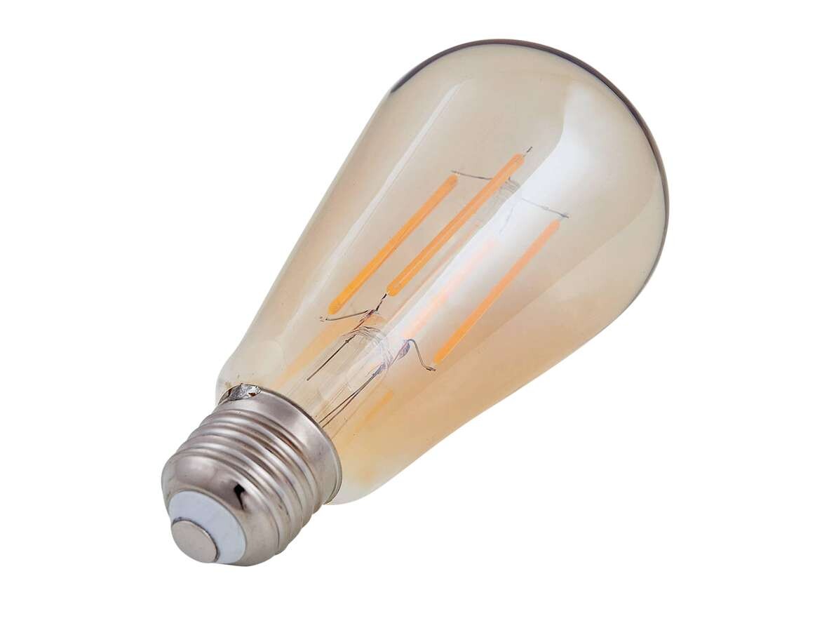 Lindby – Päronlampa LED 6W (500lm) Edison E27 Amber