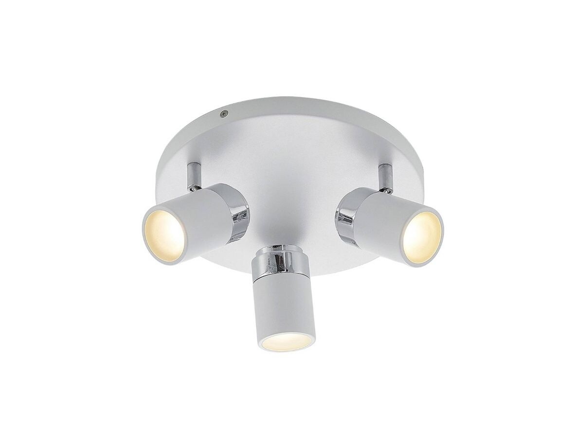 Lindby – Kardo 3 Plafond White/Chrome