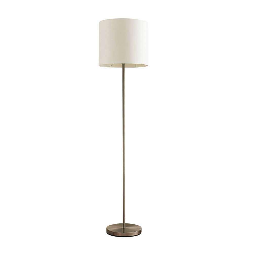 Lindby – Everly Golvlampa White/Nickel