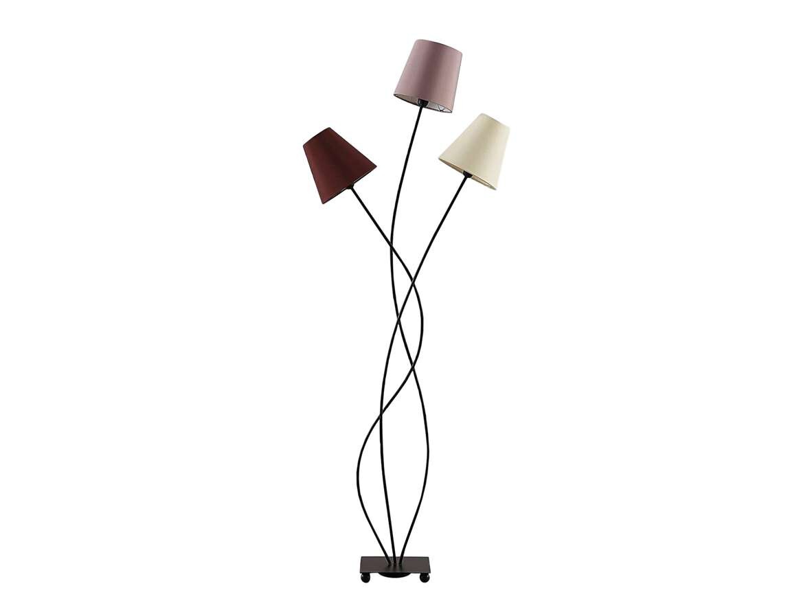 Lindby – Melis 3 Golvlampa Brown/Grey/Black/Cream