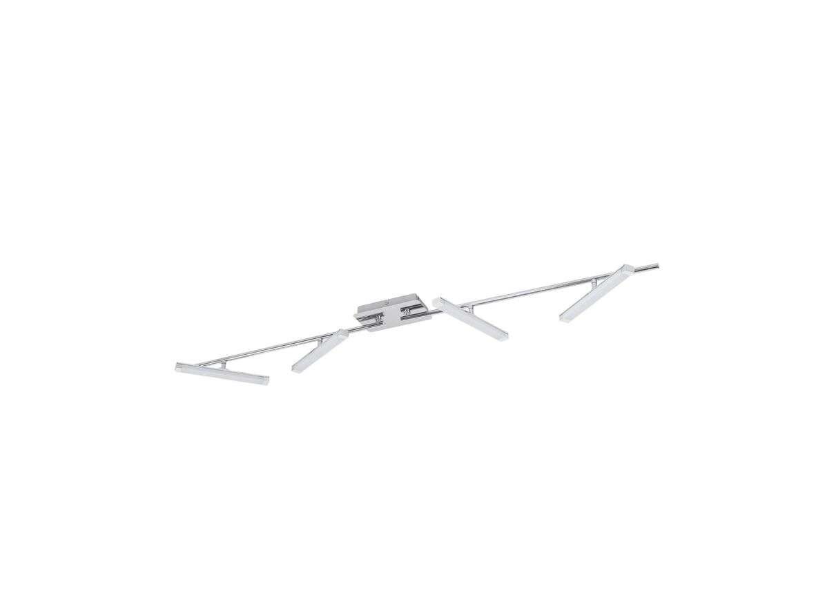 Lindby – Pilou 4 LED PlafondDim. White/Chrome