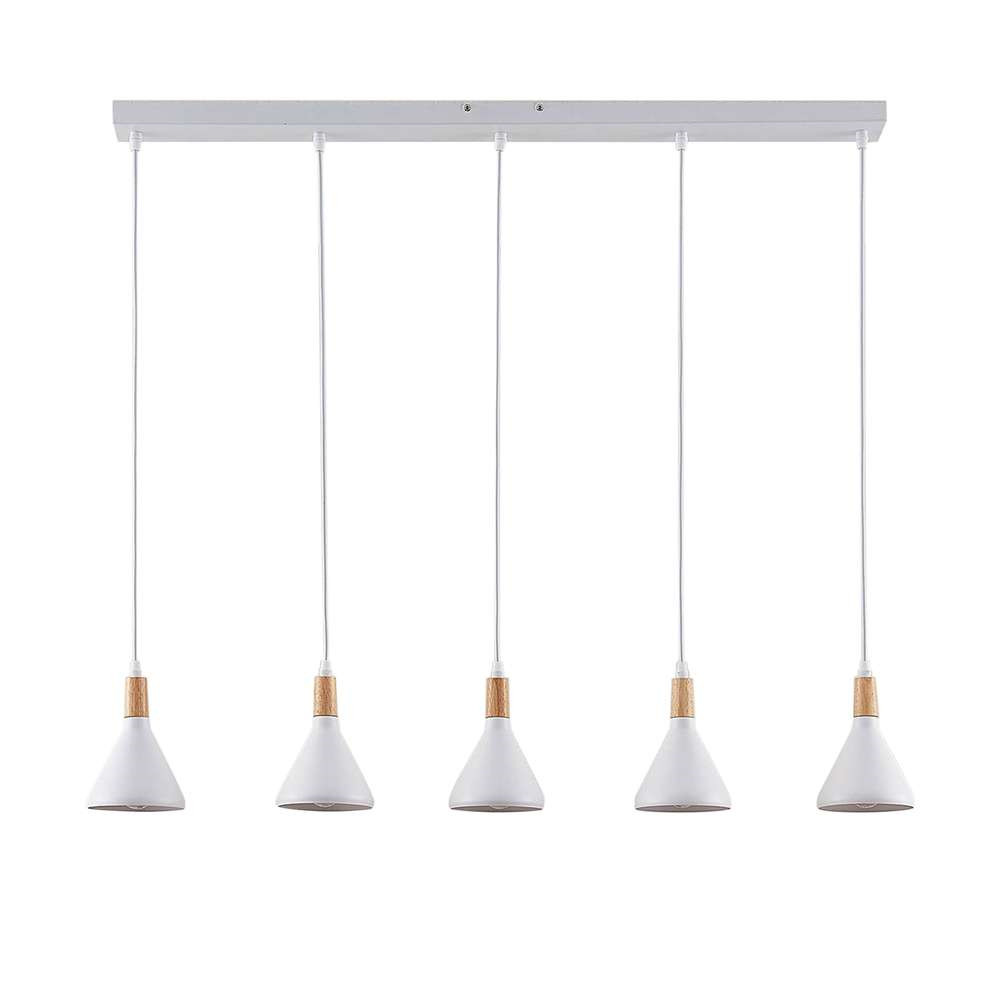 Lindby Arina Pendel White/Wood