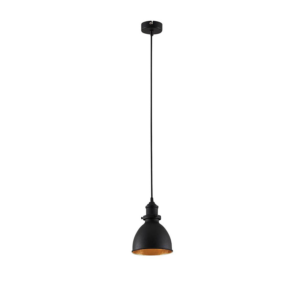 Lindby – Jasminka 1 Taklampa Black/Gold