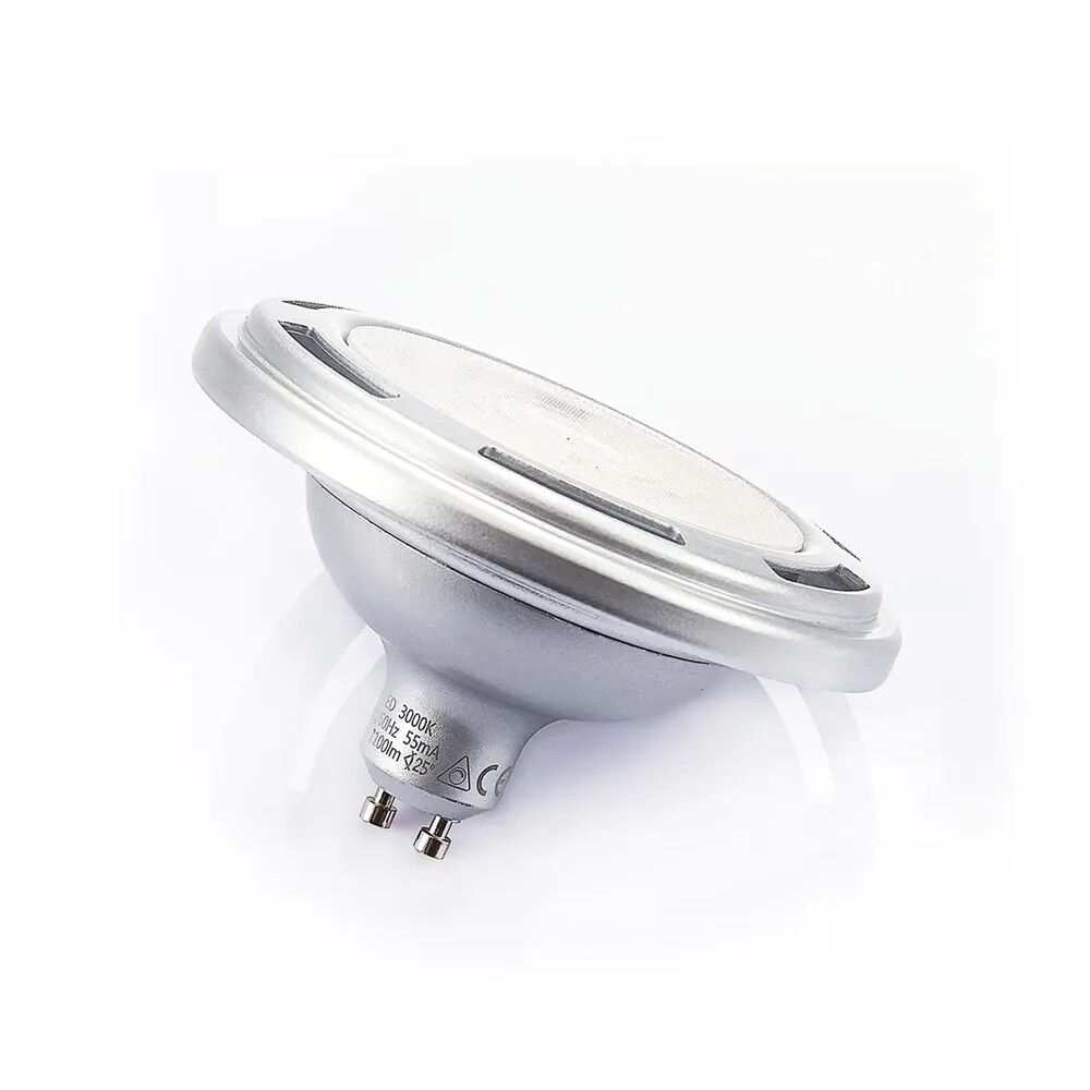 Päronlampa LED 11,5W (1100lm) 3000K Silver ES111 – Arcchio