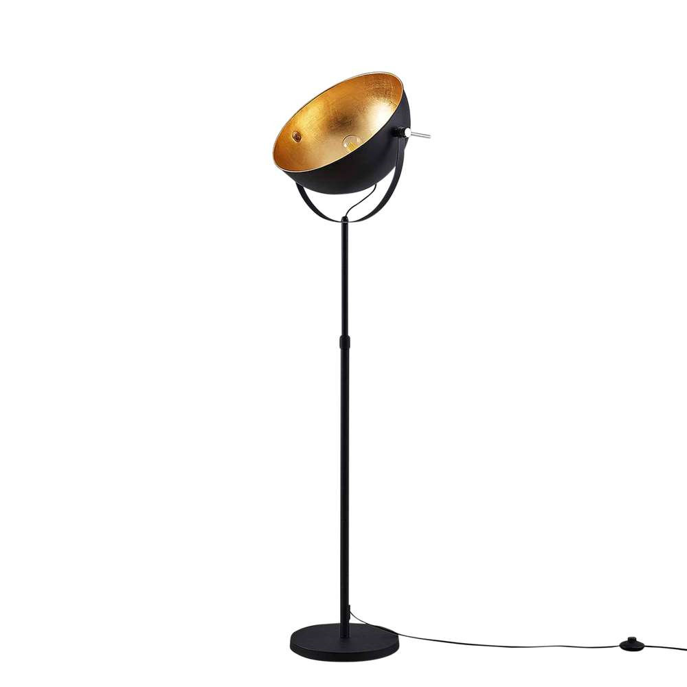 Lindby – Muriel 1 Golvlampa Black/Gold