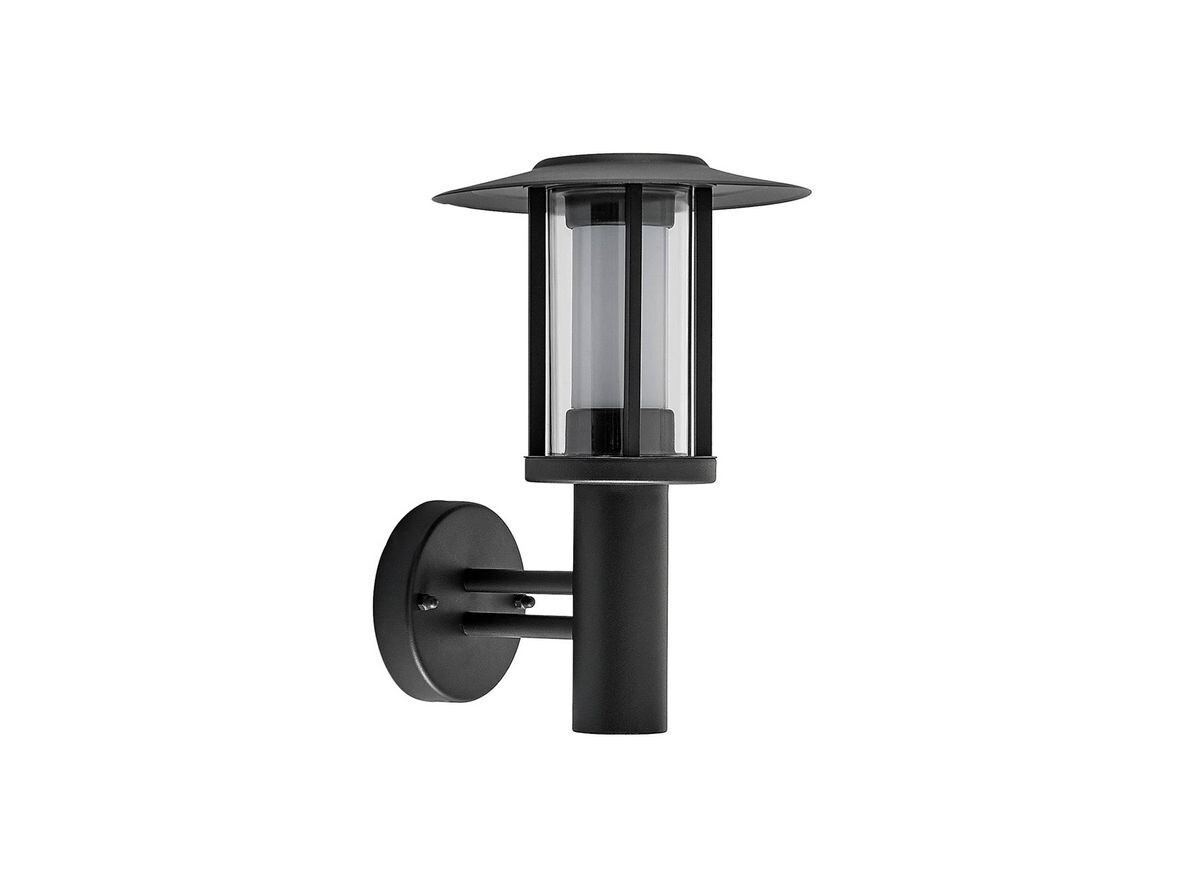 Lindby – Gregory LED Utomhus Vägglampa Dark Grey Lindby