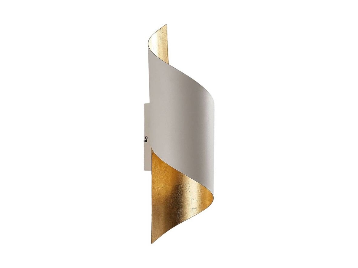 Lindby – Vanni Vägglampa White/Gold