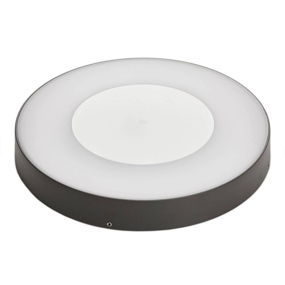 Lucande – Sora LED Round Utomhus Plafond w/Sensor Dark Grey