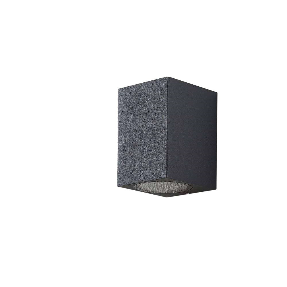 Lucande – Lavina Down Utomhus Vägglampa Dark Grey