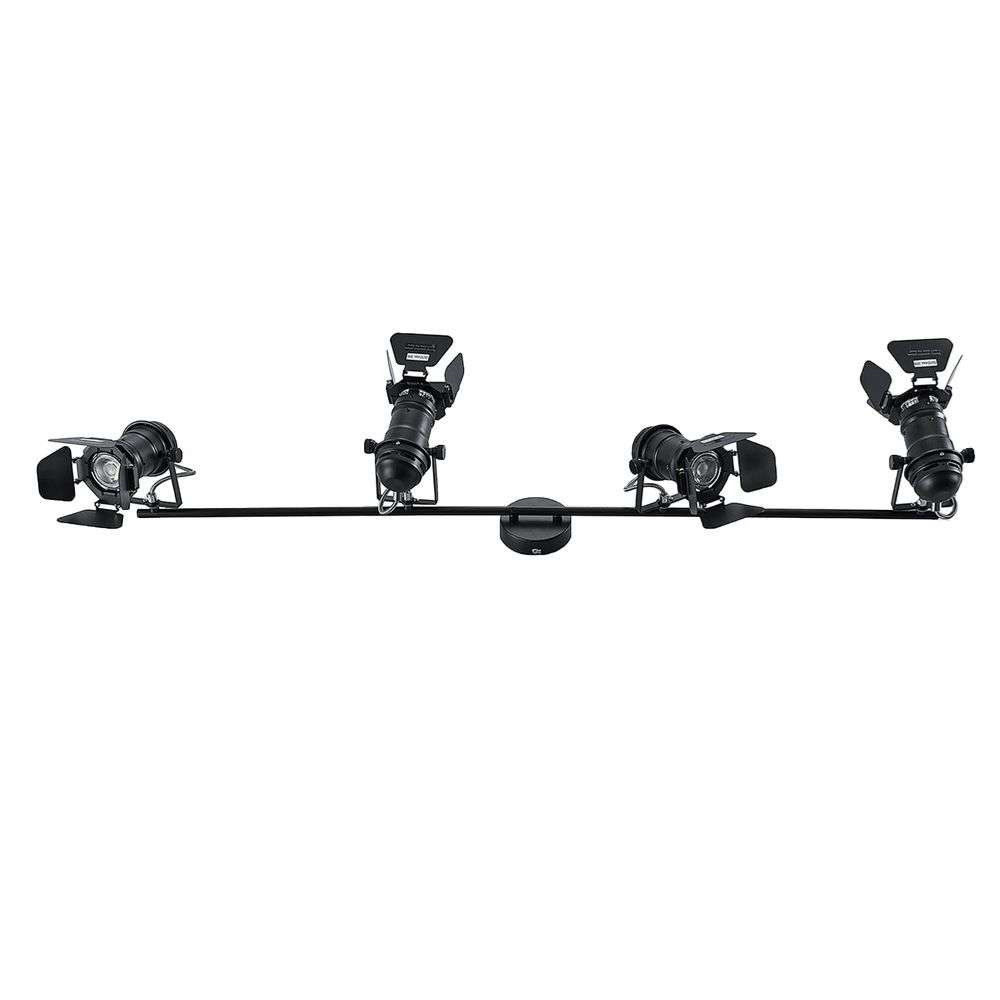 Lindby - Tilen 4 Plafonnier Black