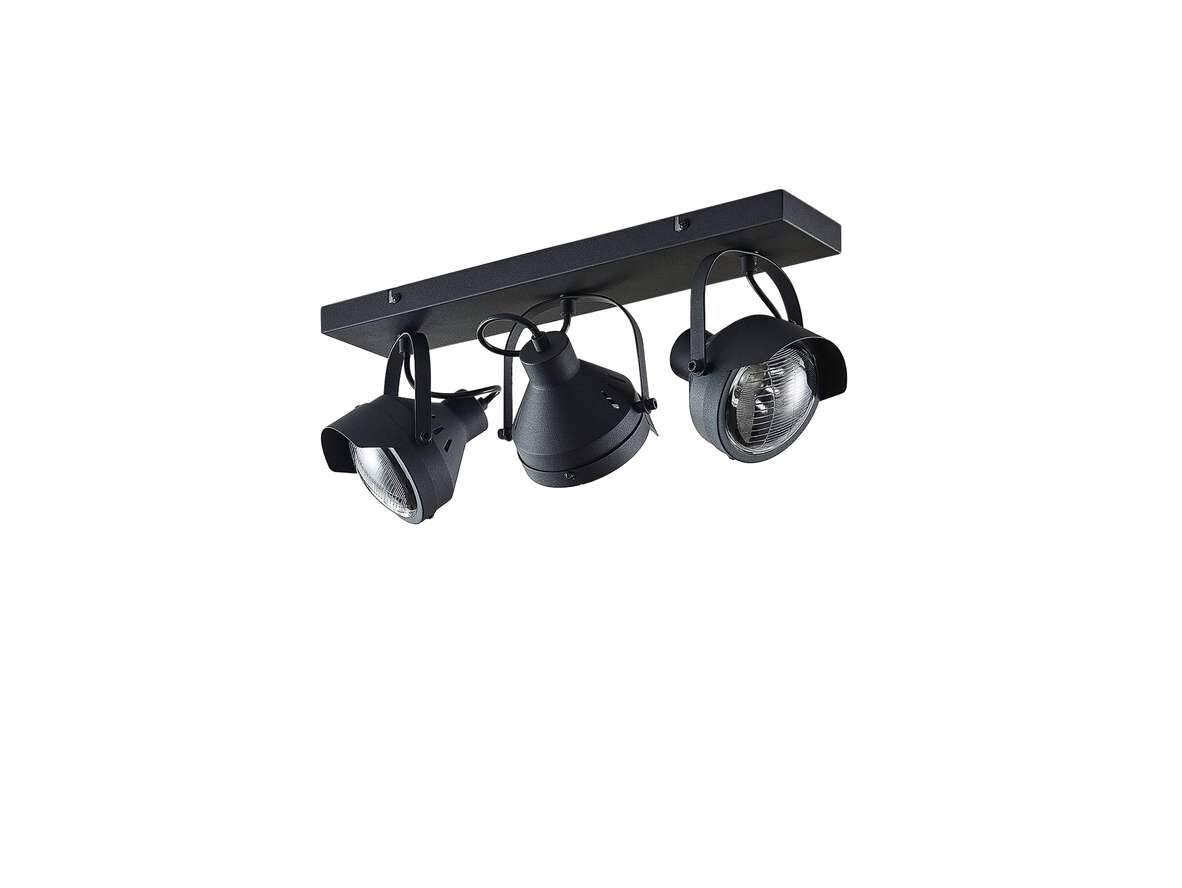 Lindby – Henega 3 Plafond Black Lindby