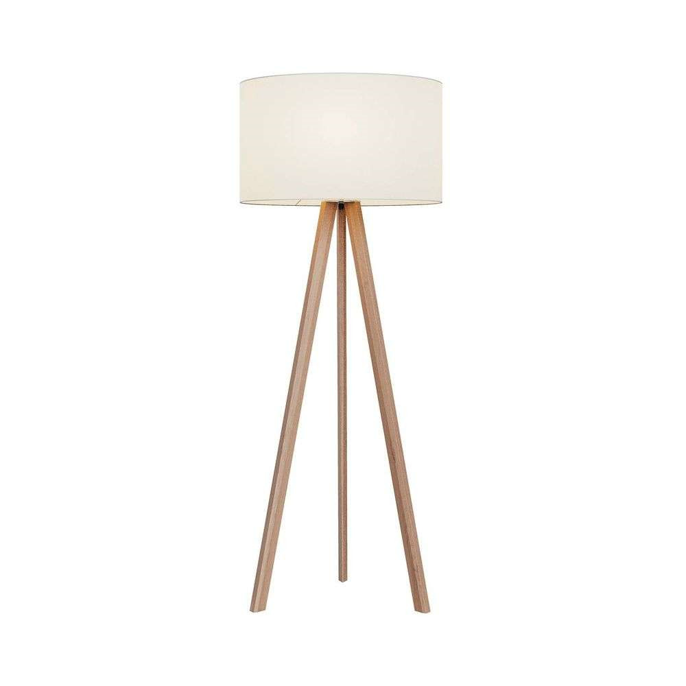 Lucande Makira Gulvlampe White/Oak