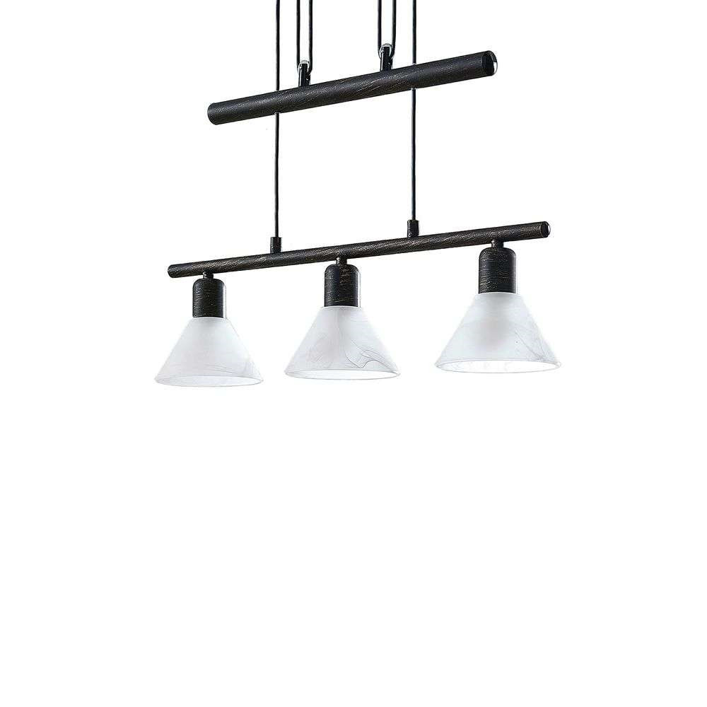 Lindby – Delira 3 Taklampa Black