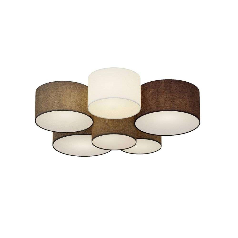 Lindby Laurenz 6 Loftlampe Grey/White/Brown