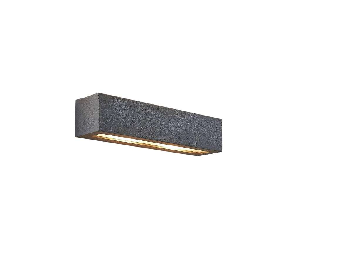 Lindby - Nellie LED Wandleuchte L35,3 Concrete