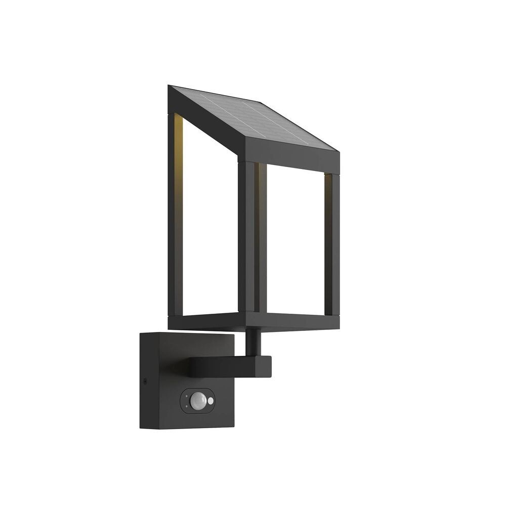 Lucande - Timeo LED Solcelle Wandleuchte Graphite