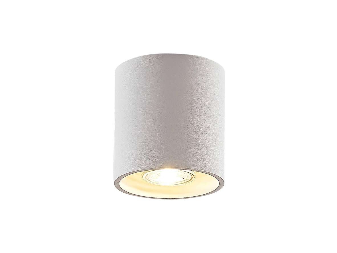 Lindby - Parvin Round Spotlight White