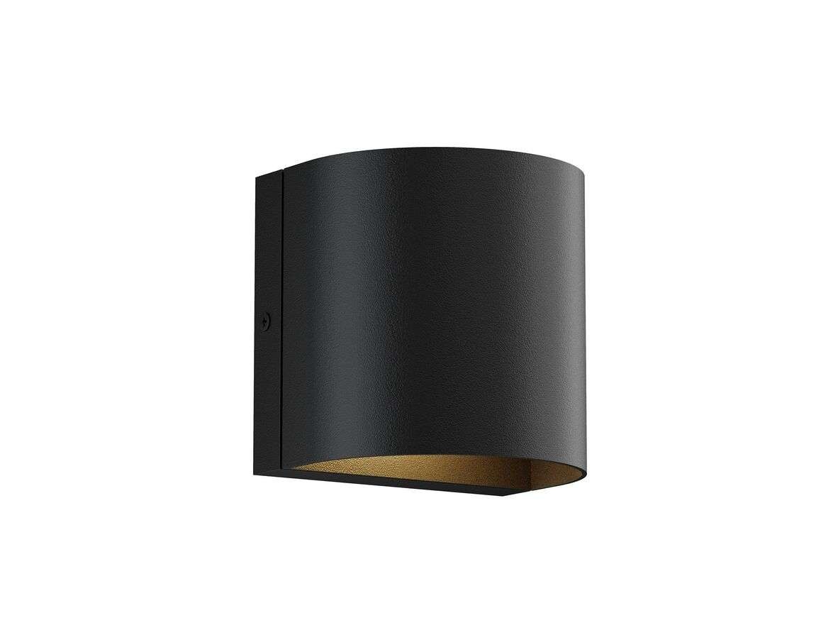 Lindby – Gladis LED Utomhus Vägglampa Black