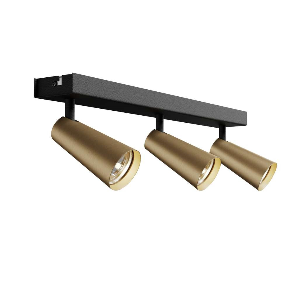 Lucande – Angelina 3 Loftlampe Messing/Guld